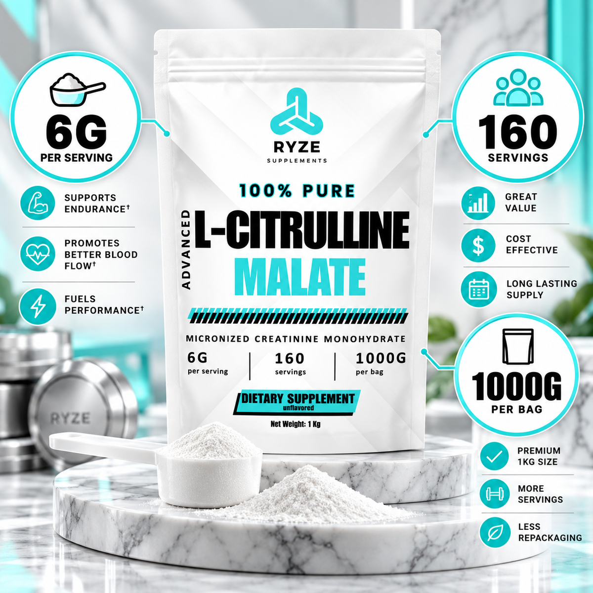 L-Citrulline Malate 1KG